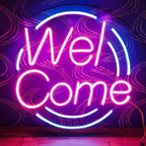 Custom Neon Sign - Neon Sign - Neon light - Custom Neon Light - Welcome neon sign - BBD GIFTS